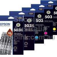 Epson 503XL Black & Standard Colour Genuine 5-INK Value Pack