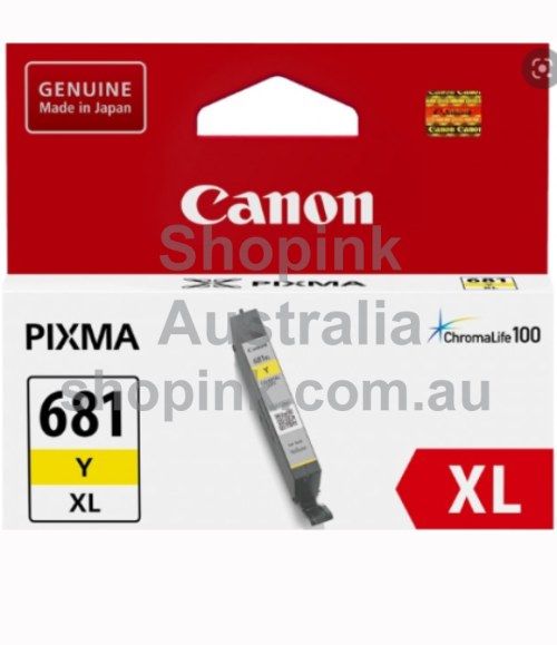 Canon CLI 681XL Yellow