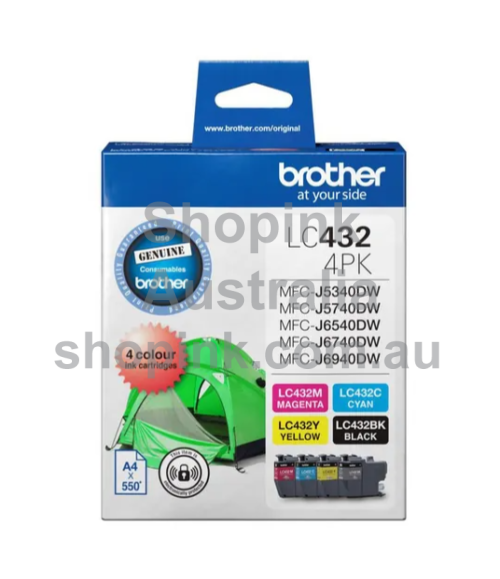 Brother LC-432 4 INKS