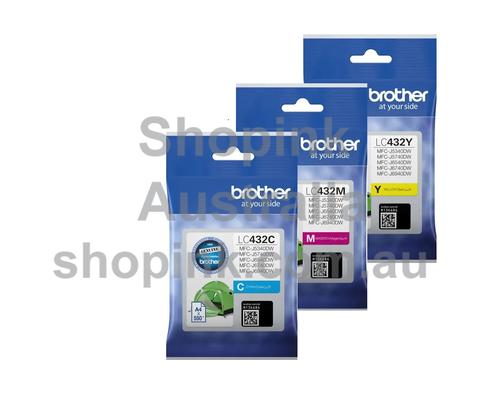 Brother LC-432 Genuine 3-Ink Value Pack - Image 2
