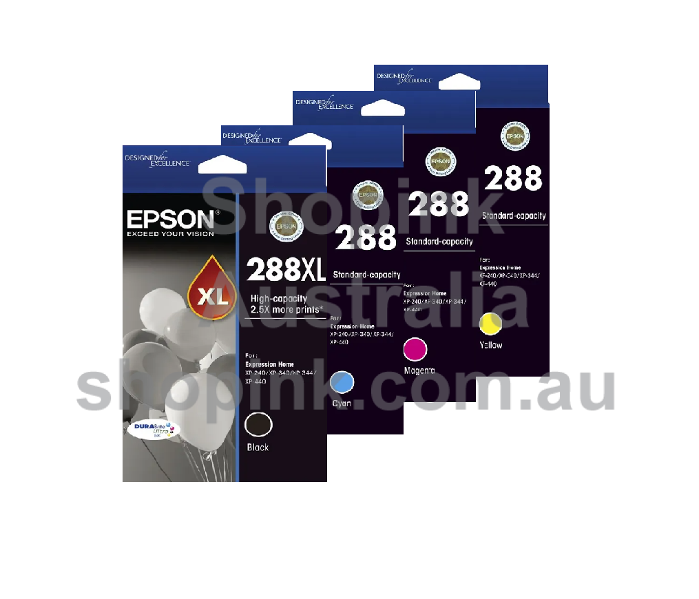 Epson 288XL/288 Genuine Value Pack Original 4-INKS - Image 2