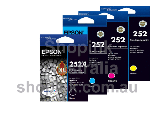 Epson 252XL/252 Genuine Value Pack 4 INKS - Image 2