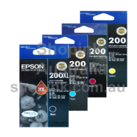 Epson 200XL & 200 Genuine Value Pack 4 INKS