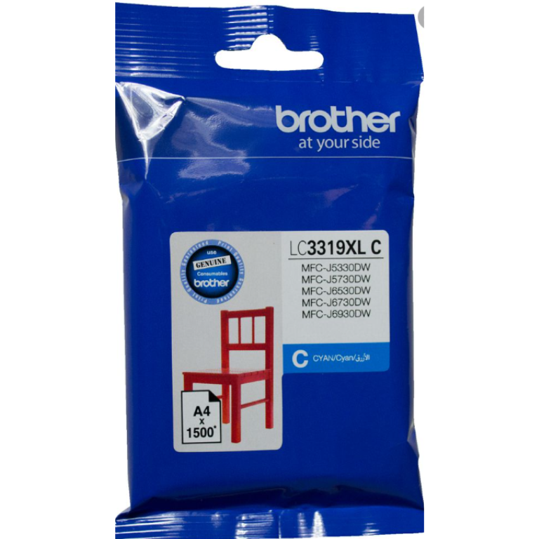 Brother LC-3319XL Original Cyan Ink Cartridges