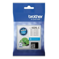 Brother LC-432XLC Genuine Cyan High Yield Ink Cartridge