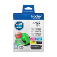 Brother LC-432 4 INKS