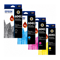 Epson 604XL Genuine Value Pack 4 INKS