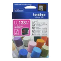 Genuine Brother LC-133M Magenta Ink Cartridge