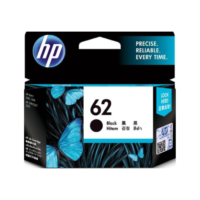 HP 62 Genuine Black Inkjet Cartridge