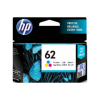 HP 62 Genuine Tri Colour Inkjet Cartridge
