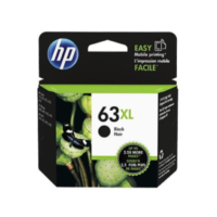 HP 63XL Genuine Black High Yield Inkjet Cartridge