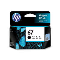 HP 67 Genuine Black Inkjet Cartridge