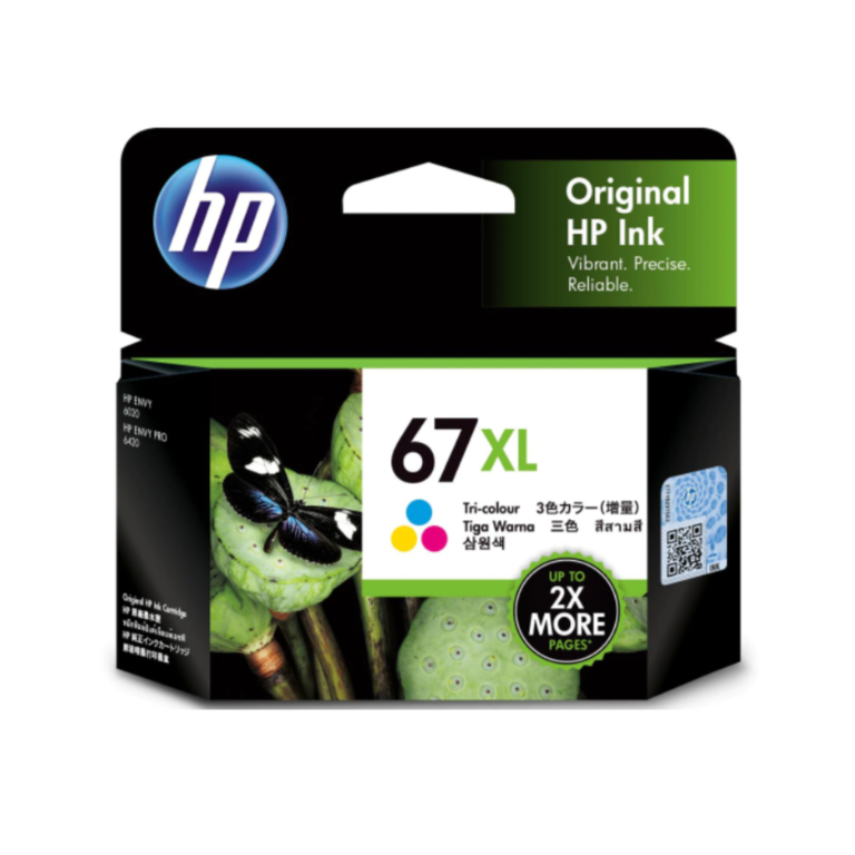 HP 67XL Genuine Tri-Colour High Yield Inkjet Cartridge