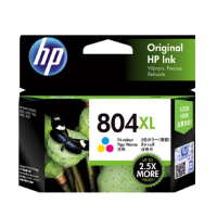 HP 804XL Tri-Colour Genuine Ink Cartridge