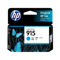 HP 915 Genuine Cyan Inkjet Cartridge