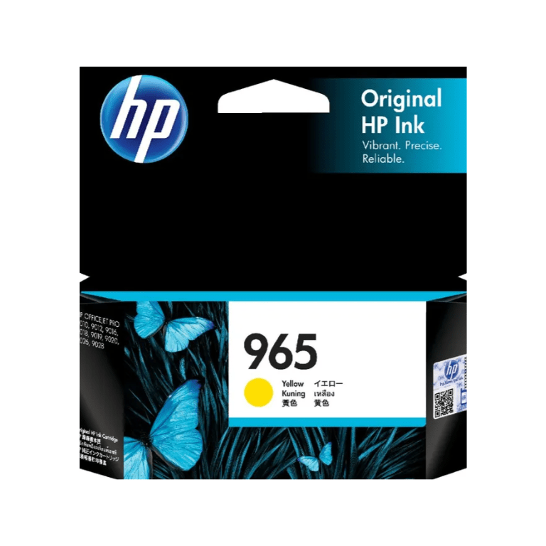 HP 965 Yellow Genuine Ink Cartridge