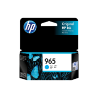 HP 965 Cyan Genuine Ink Cartridge