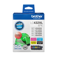 Brother LC-432XL 4 INKS