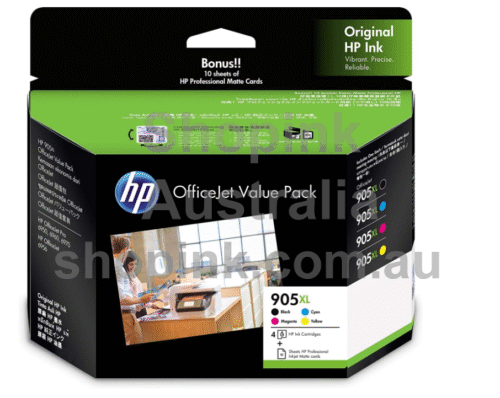 HP 905XL Genuine Value Pack High Capacity 4-INK - Image 2
