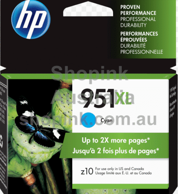 HP 951XL Cyan Genuine Ink Cartridge