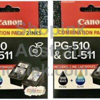 Canon PG-510, CL-511 Genuine Combo Pack [2BK, 2C]