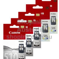 Canon PG-510, CL-511 Genuine Combo Pack [3BK, 2C]