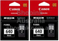 Canon PG-640 Genuine Combo Pack [2BK]