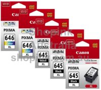 Canon PG-645XL, CL-646XL Genuine Combo Pack [3BK, 2CL]