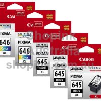 Canon PG-645XL, CL-646XL Genuine Combo Pack [3BK, 2CL]