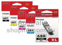 Canon PG-680XL/ CLI-681 Genuine Value Pack 5-INKS