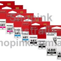 Canon PG-680XL/ CLI-681XL Genuine Value Pack 10-INKS
