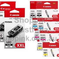Canon PG 680XXL/ CLI 681XXL Genuine Value Pack 10 INKS