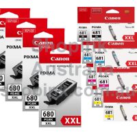 Canon PG 680XXL/ CLI 681XXL Genuine Value Pack 12 INKS