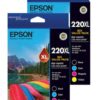 Epson 220XL Genuine Value Pack 8 INKS