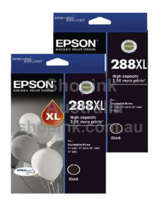 Epson 288XL Black Genuine Cartridge 2 Inks