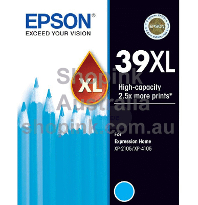 Epson 39XL Cyan Genuine High Capacity Ink Cartridge