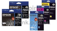 Epson 702XL Genuine Value Pack 5 INKS