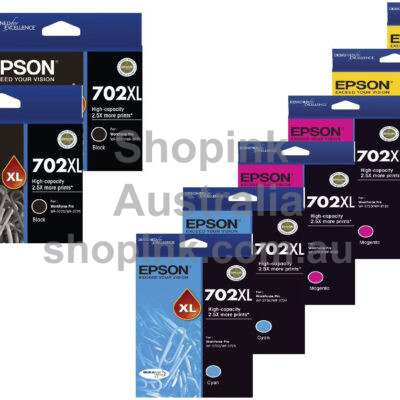 Epson 702XL Genuine Value Pack 8 INKS