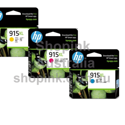HP 915XL Original Colour Genuine 3-Ink High Capacity Cartridges