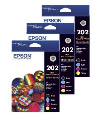 Epson 202 Genuine Value Pack 12 INKS
