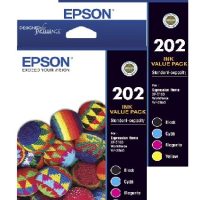 Epson 202 Genuine Value Pack 8 INKS
