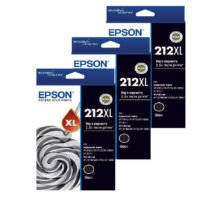 Epson 212XL Black Genuine 3 INKS