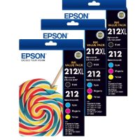 Epson 212XL/212 Genuine Value Pack 12 INKS