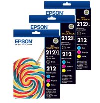 Epson 212XL/212 Genuine Value Pack 12 INKS