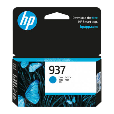 HP 937 Cyan Genuine Ink Cartridge
