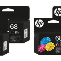 HP 68 Black and Tri-Color Genuine 4 Inks