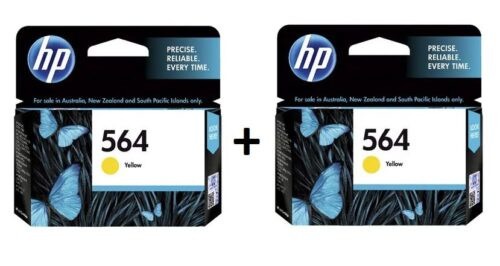 HP 564 Genuine Yellow Value Pack (1+1) INKS