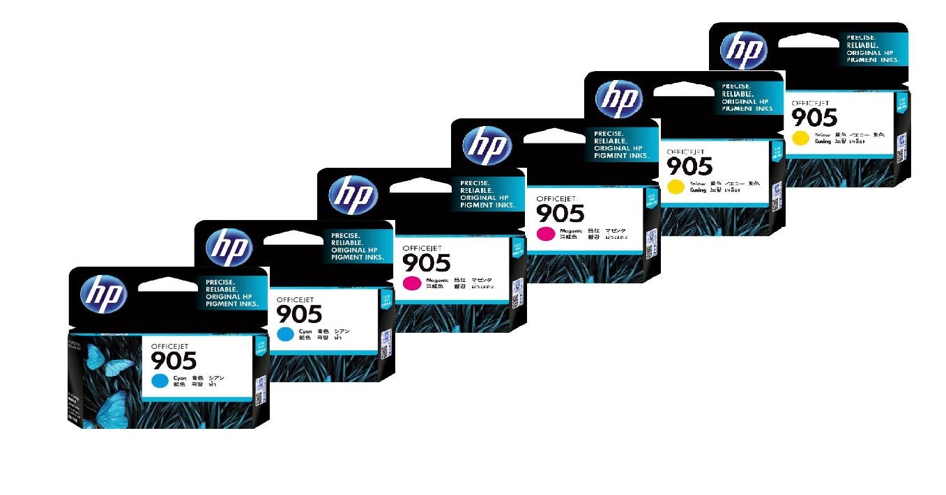 HP 905 Genuine Value Pack 6 INKS