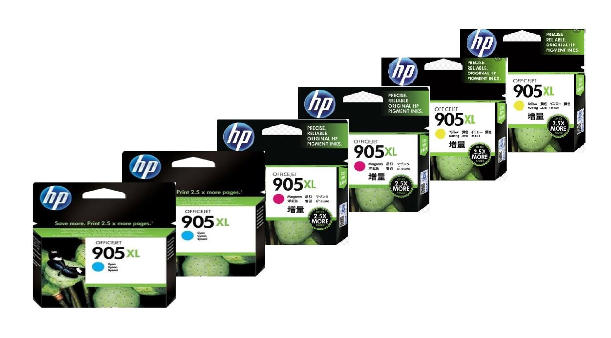 HP 905XL Genuine Value Pack High Capacity 6-INK