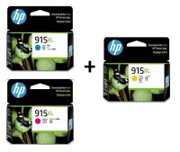 HP 915XL Genuine Value Pack (2+1) INKS